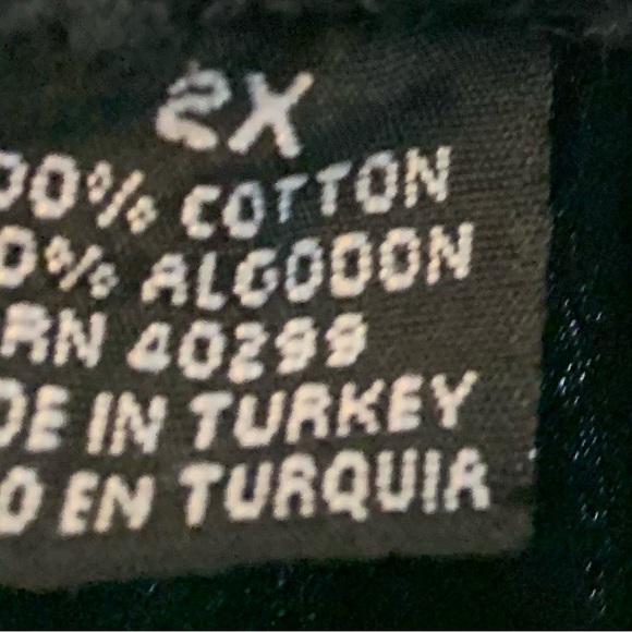 Ladies Pre-owned Erica & Co Drawstring Black Casual Pants, Size 2X - Picture 3 of 3